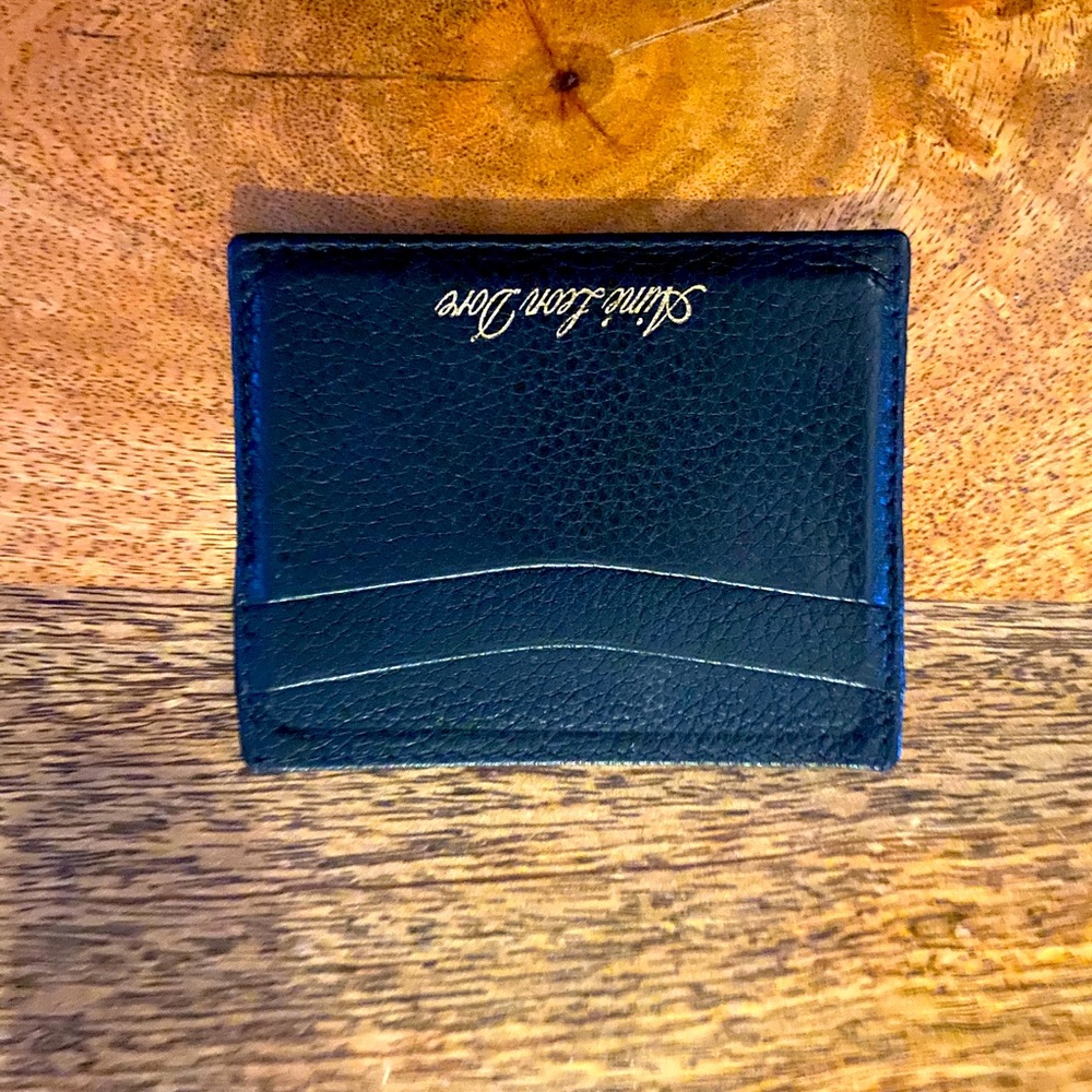 Aime Leon Dore leather card holder.